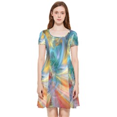 Colorful Thoughts Inside Out Cap Sleeve Dress