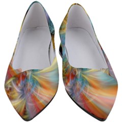 Colorful Thoughts Women s Block Heels  by WolfepawFractals