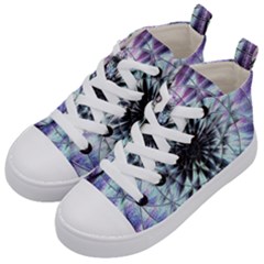 Expansion Kids  Mid-top Canvas Sneakers by MRNStudios