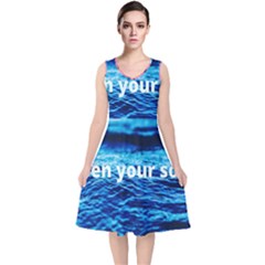 Img 20201226 184753 760 Photo 1607517624237 V-neck Midi Sleeveless Dress  by Basab896