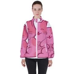 Photo 1607517624237 Women s High Neck Windbreaker by Basab896