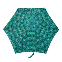 Big Roses In The Forest Mini Folding Umbrellas by pepitasart