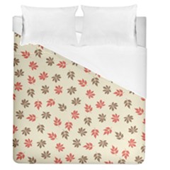 Ashleaf Maple Duvet Cover (queen Size) by tmsartbazaar