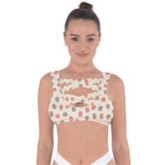 Ashleaf Maple Bandaged Up Bikini Top by tmsartbazaar