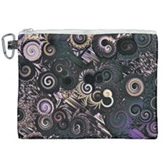 Whirligig Canvas Cosmetic Bag (xxl) by MRNStudios