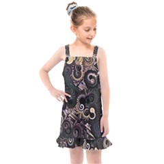 Whirligig Kids  Overall Dress by MRNStudios