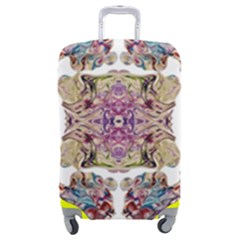 Marbling Collage Iv Luggage Cover (medium) by kaleidomarblingart