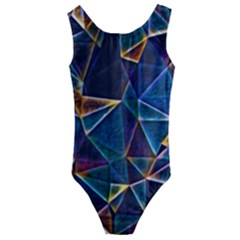 Broken Bubbles Kids  Cut-out Back One Piece Swimsuit