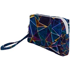 Broken Bubbles Wristlet Pouch Bag (small) by MRNStudios