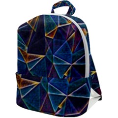 Broken Bubbles Zip Up Backpack by MRNStudios