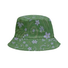 Folk Flowers Pattern Floral Surface Design Inside Out Bucket Hat by Eskimos