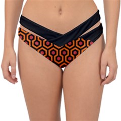 The Shining Overlook Hotel Carpet Double Strap Halter Bikini Bottom