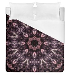 Rose Gold Mandala Duvet Cover (queen Size) by MRNStudios