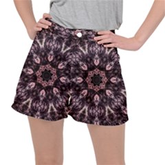 Rose Gold Mandala Ripstop Shorts by MRNStudios