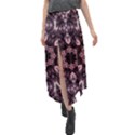 Rose Gold Mandala Velour Split Maxi Skirt View1