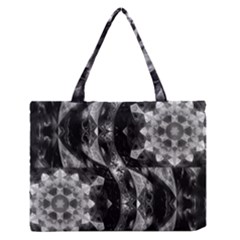 Gemini Mandala Zipper Medium Tote Bag by MRNStudios