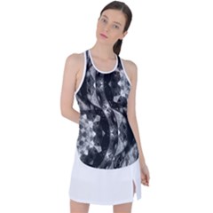 Gemini Mandala Racer Back Mesh Tank Top by MRNStudios