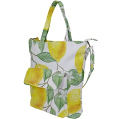 Vintage Lemons Shoulder Tote Bag by SomethingForEveryone