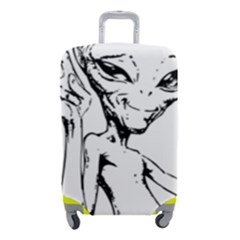 Paul Alien Luggage Cover (small) by KenArtShop