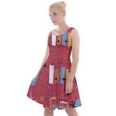 50s Knee Length Skater Dress