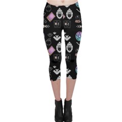 Small Witch Capri Leggings  by InPlainSightStyle