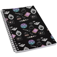 Witch Goth Pastel Pattern 5 5  X 8 5  Notebook by InPlainSightStyle