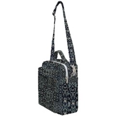 Initricate Ornate Abstract Print Crossbody Day Bag by dflcprintsclothing