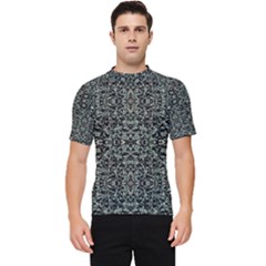 Initricate Ornate Abstract Print Men s Short Sleeve Rash Guard by dflcprintsclothing