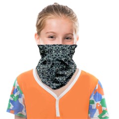 Initricate Ornate Abstract Print Face Covering Bandana (kids) by dflcprintsclothing