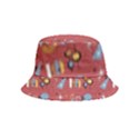 50s Small Print Inside Out Bucket Hat (Kids) View4