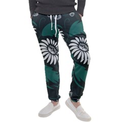 Folk Flowers Pattern Men s Jogger Sweatpants