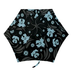 Folk Flowers Pattern Mini Folding Umbrellas by Eskimos