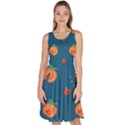 Blue Legacy Peaches Knee Length Skater Dress With Pockets View1