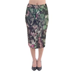 Dunn Velvet Midi Pencil Skirt by MRNStudios