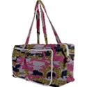 Abstract Glitter Gold, Black and Pink Camo Multi Function Bag View3