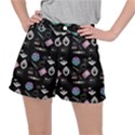 Small Witch Goth Pastel Print Ripstop Shorts View1