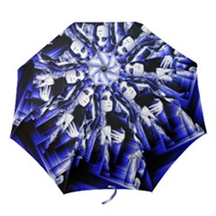 Glacial Speeds Folding Umbrellas by MRNStudios