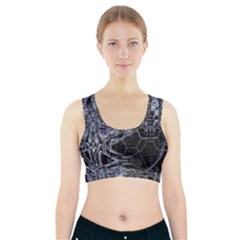 Circuits Sports Bra With Pocket by MRNStudios