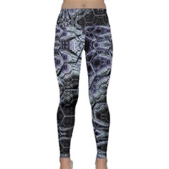 Circuits Lightweight Velour Classic Yoga Leggings by MRNStudios