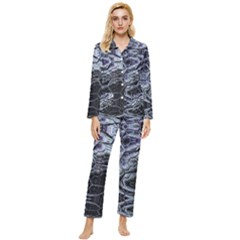 Circuits Womens  Long Sleeve Pocket Pajamas Set by MRNStudios