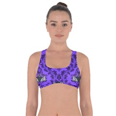 Friggin Bats Pattern Got No Strings Sports Bra by InPlainSightStyle