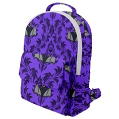 Friggin Bats Pattern Flap Pocket Backpack (small)