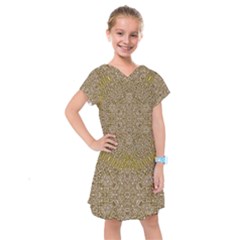 Pearls With A Beautiful Luster And A Star Of Pearls Kids  Drop Waist Dress by pepitasart