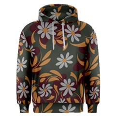 Folk Flowers Pattern Floral Surface Design Men s Overhead Hoodie by Eskimos