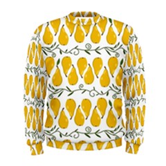 Juicy Yellow Pear Men s Sweatshirt by SychEva