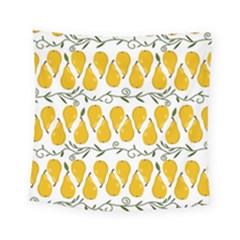 Juicy Yellow Pear Square Tapestry (small) by SychEva
