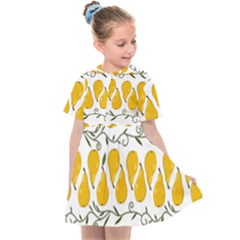 Juicy Yellow Pear Kids  Sailor Dress by SychEva