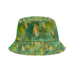 Love To The Flowers And Colors In A Beautiful Habitat Inside Out Bucket Hat by pepitasart