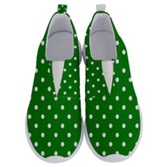 1950 Green White Dots No Lace Lightweight Shoes by SomethingForEveryone