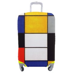 Composition A By Piet Mondrian Luggage Cover (medium)